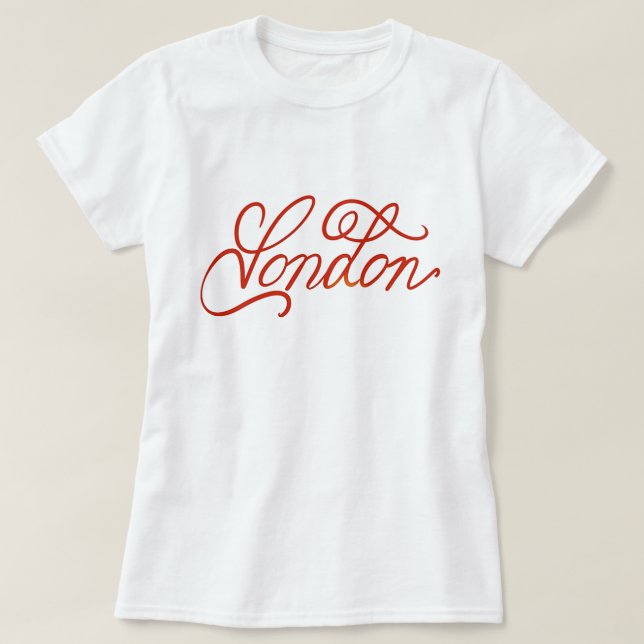 London T-shirt (Design framsida)