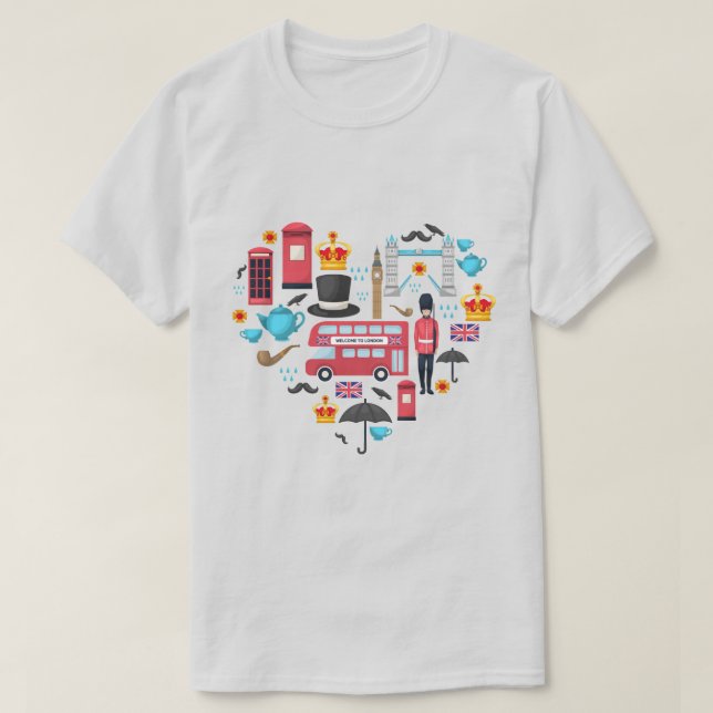London T Shirt (Design framsida)