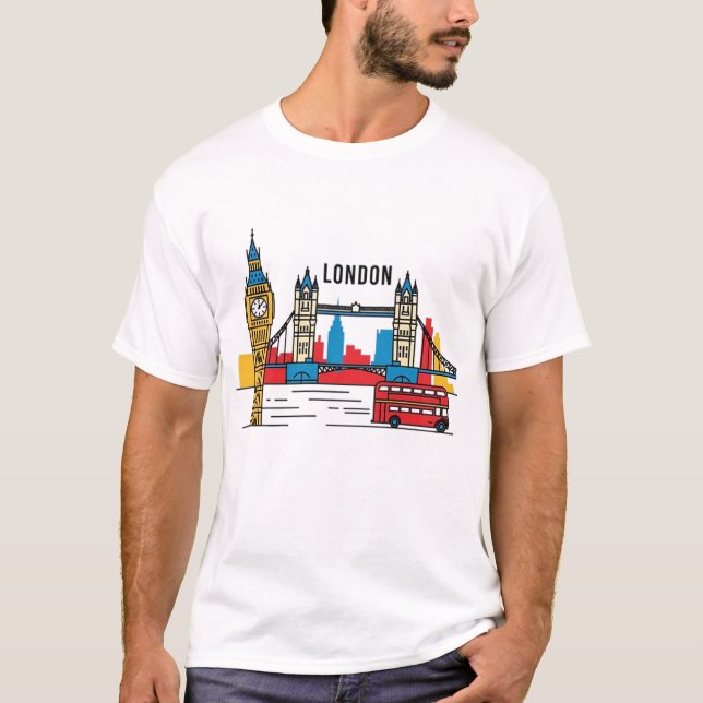 LONDON T SHIRT (Framsida)