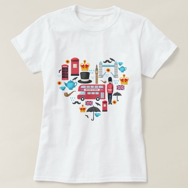 London T Shirt (Design framsida)