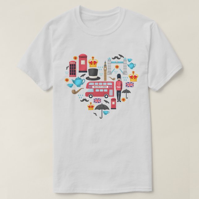 London T-Shirt (Design framsida)