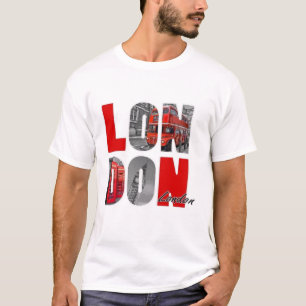 London T-shirt, England, brittisk, europeisk tee