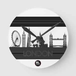 London tar tid på rund klocka