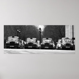 London Taxi Poster