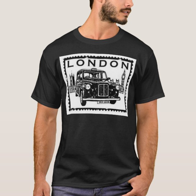 London taxi tee shirt (Framsida)