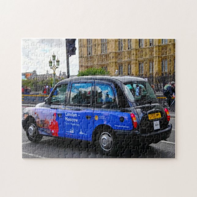 London Taxis Storbritannien Pussel (Horisontell)