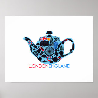 London Tea Poster