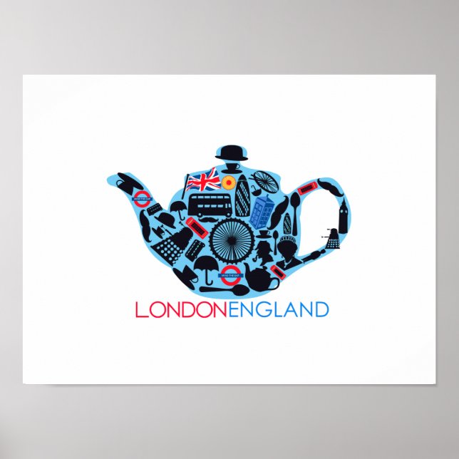 London Tea Poster (Framsidan)