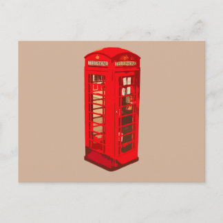 London Telefoncell Vykort