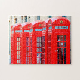 London Telefonkiosker. Pussel
