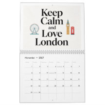 London-tema 2027 kalender