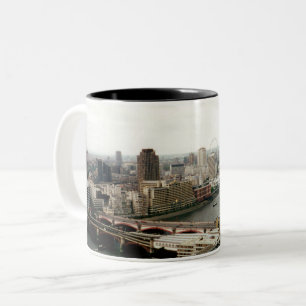 London Thames liggande Två-Tonad Mugg