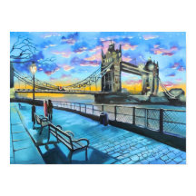 London Thames promenad