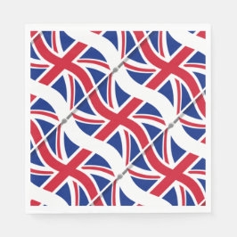 London ThBäste Party Union Jack Pappra Napkins Pappersservett