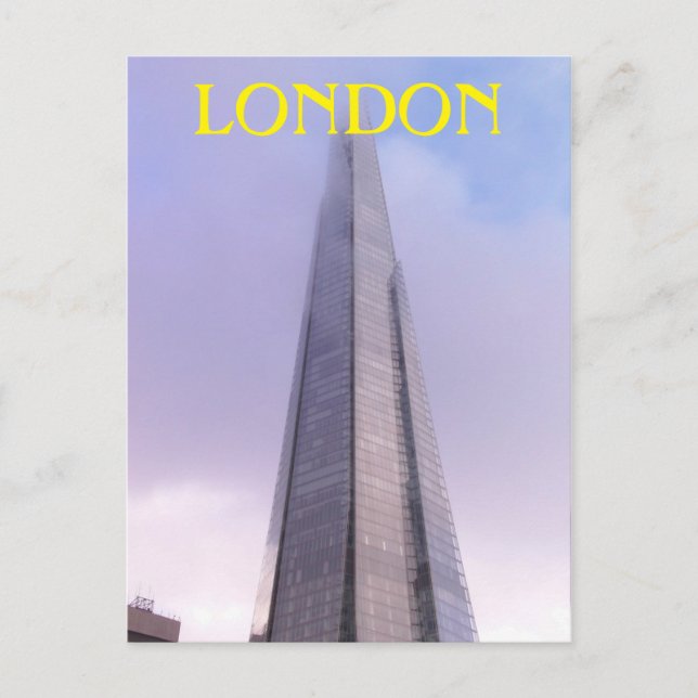 "London, The Shard" vykort (Framsida)
