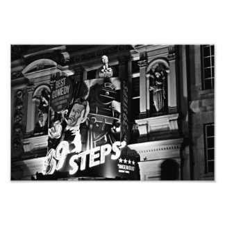 London Theater Piccadilly (1843 B&W) Fototryck