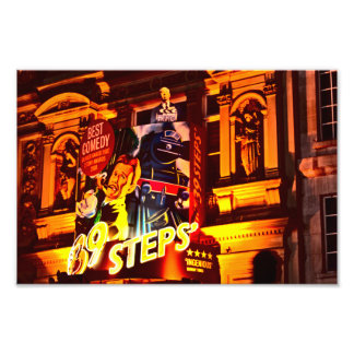 London Theater Piccadilly (1843 färg) Fototryck