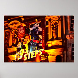 London Theater Piccadilly (1843 färg) Poster