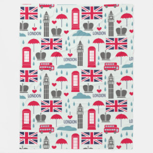 London ThLED Fleece Blanket