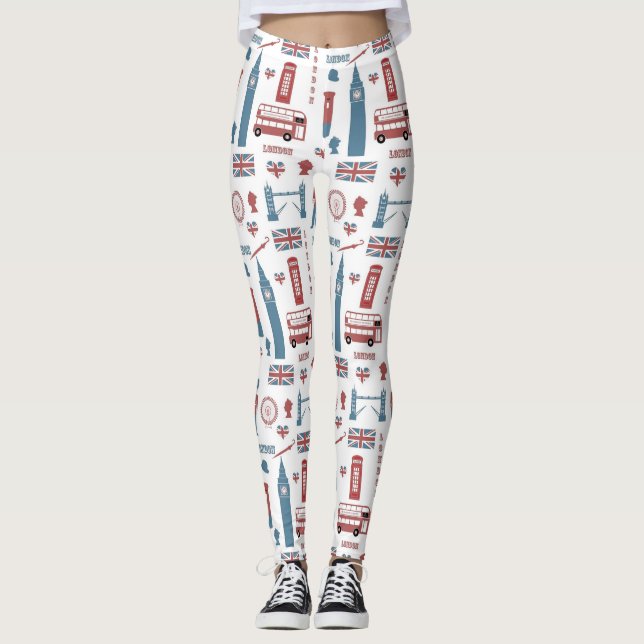 London Thmet Leggings (Framsida)