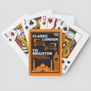 London till Brighton Veteran Car Springa Casinokort