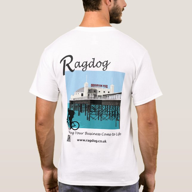 London till den Brighton cykelritten - Brighton T Shirt (Baksida)