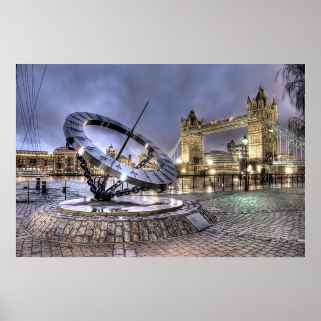 London Time Poster (Framsidan)