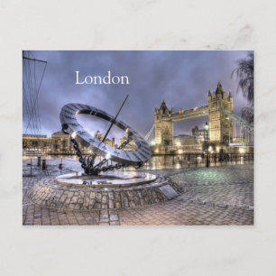 London Time-vykort Vykort