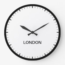London Time Zon Newsroom Stil Clock