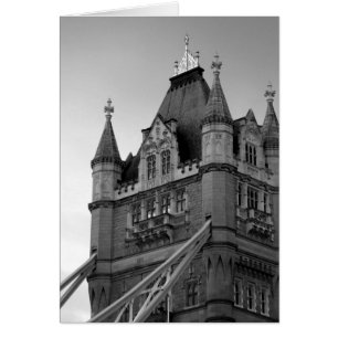 London Torn Bridge Close-up Hälsningskort