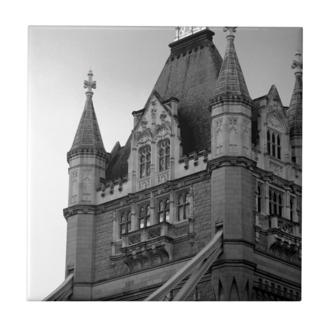 London Torn Bridge Close-up Kakelplatta (Framsidan)