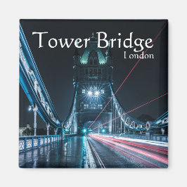 London Torn Bridge efter natt Magnet