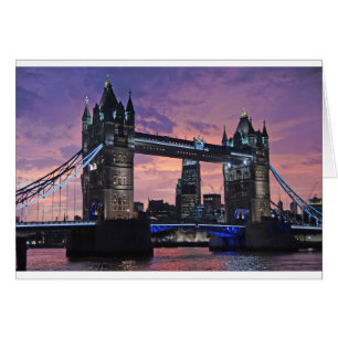 London Torn Bridge Hälsningskort