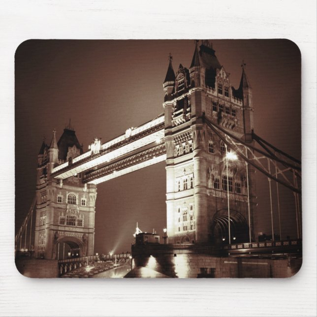 London Torn Bridge i natt Musmatta (Framsidan)