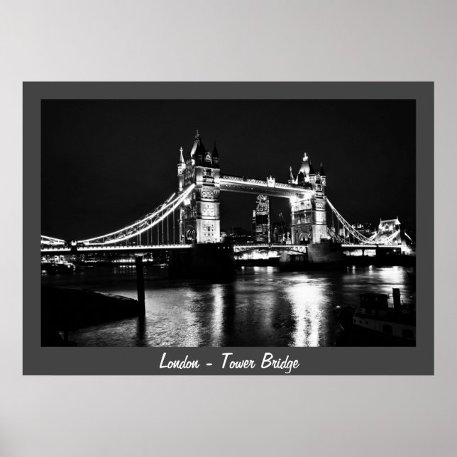 London-Torn Bridge, nattnr 2 (Poster) Poster (Framsidan)