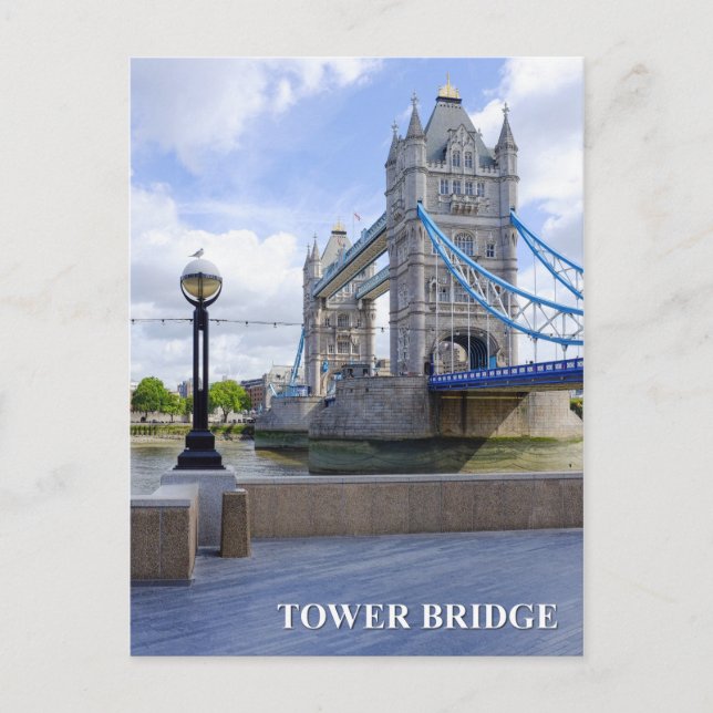 London Torn Bridge Postcard Vykort (Framsida)