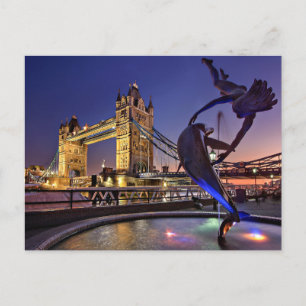 London Torn Bridge Vykort