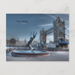 London Torn Bridge Vykort