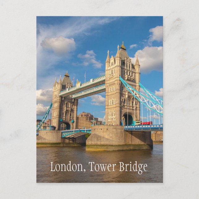 London, Torn Bridge, vykort för fotografi (Framsida)