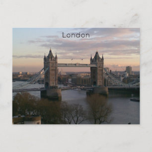 London Tower Bridge Helg Vykort