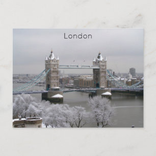 London Tower Bridge Helg Vykort