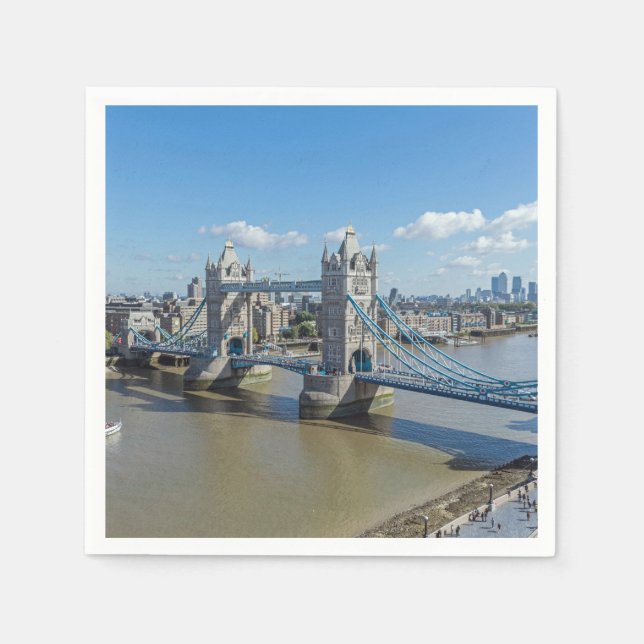 London Tower Bridge Pappersservett (Framsidan)