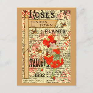 London Town Plants Vykort