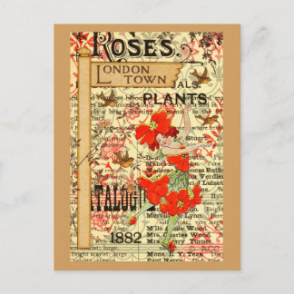 London Town Plants Vykort