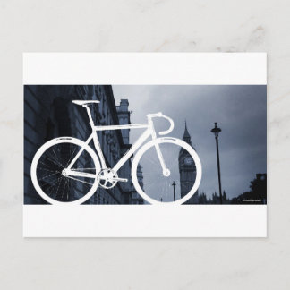 London Track Bicycle Vykort