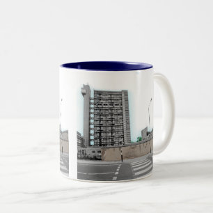 LONDON TRELLICK TORN: URBAN ARCHITECTURE PHOTO Två-Tonad MUGG