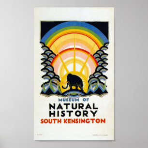 London tunnelbana 1908-1933 poster