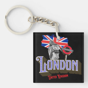 London UK, Big Ben, Underground, Union Jack