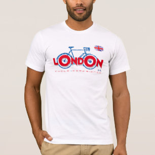 London UK-cykel T-shirt