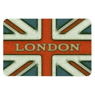London UK flagga Magnet
